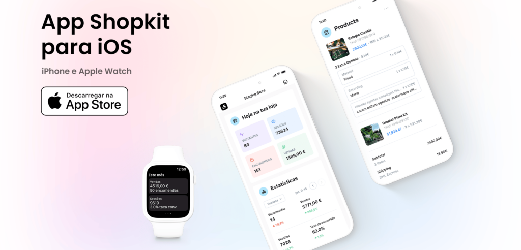app Shopkit para iOS