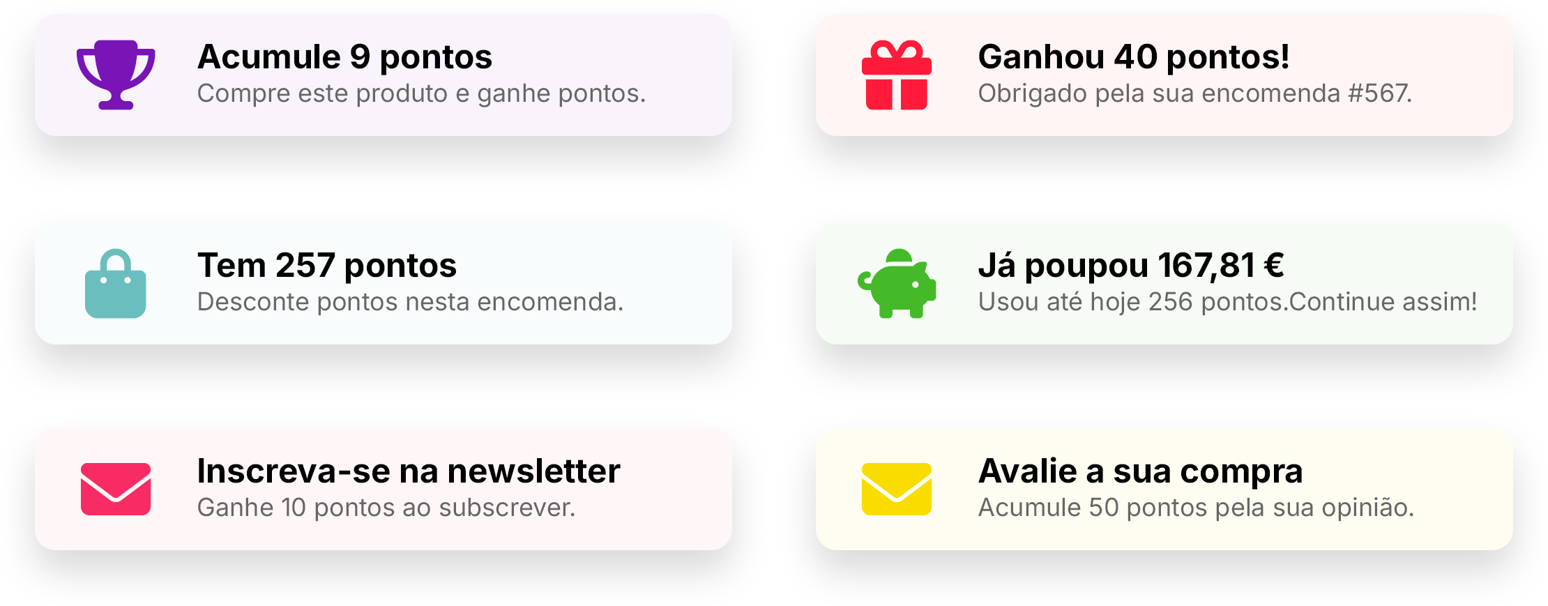 Sistema de Pontos e fidelização