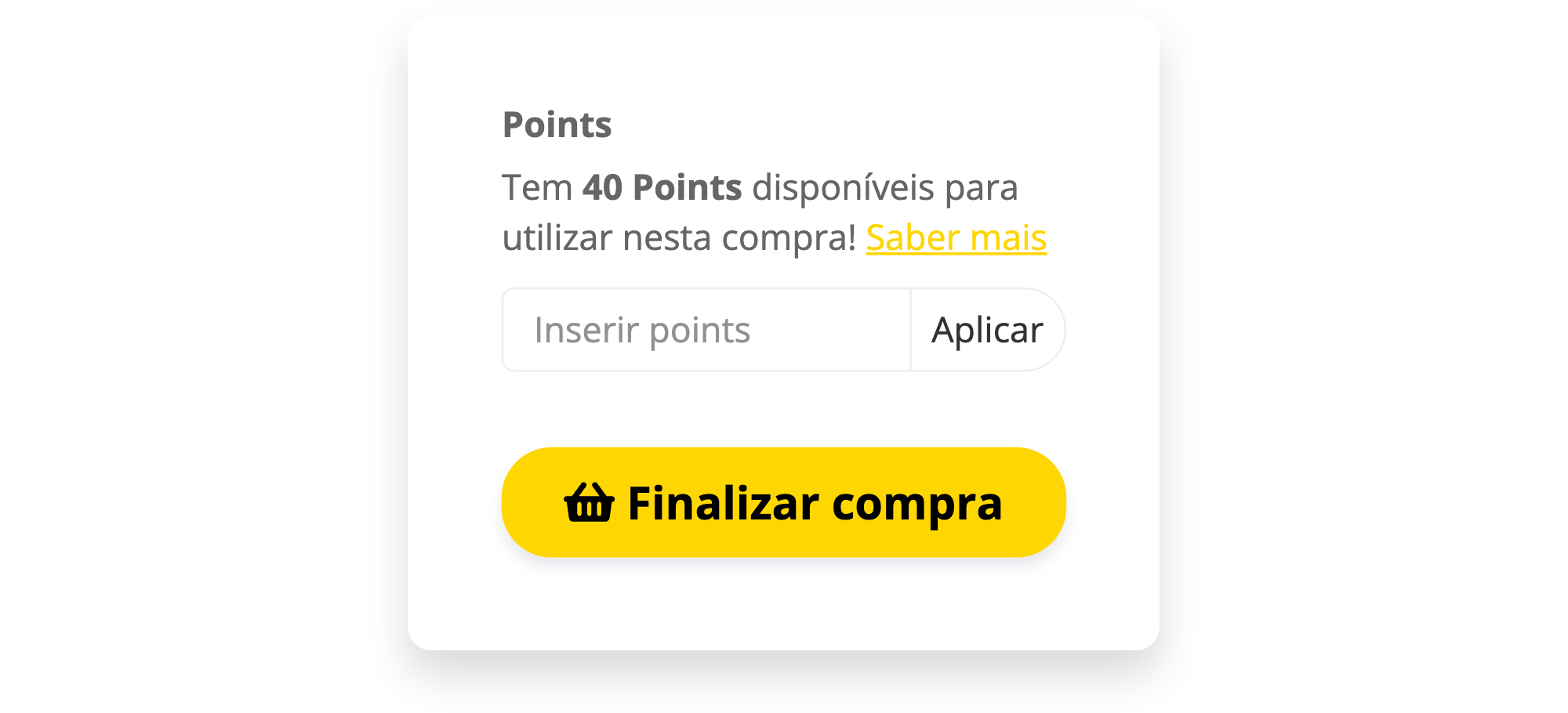 Resgatar Pontos